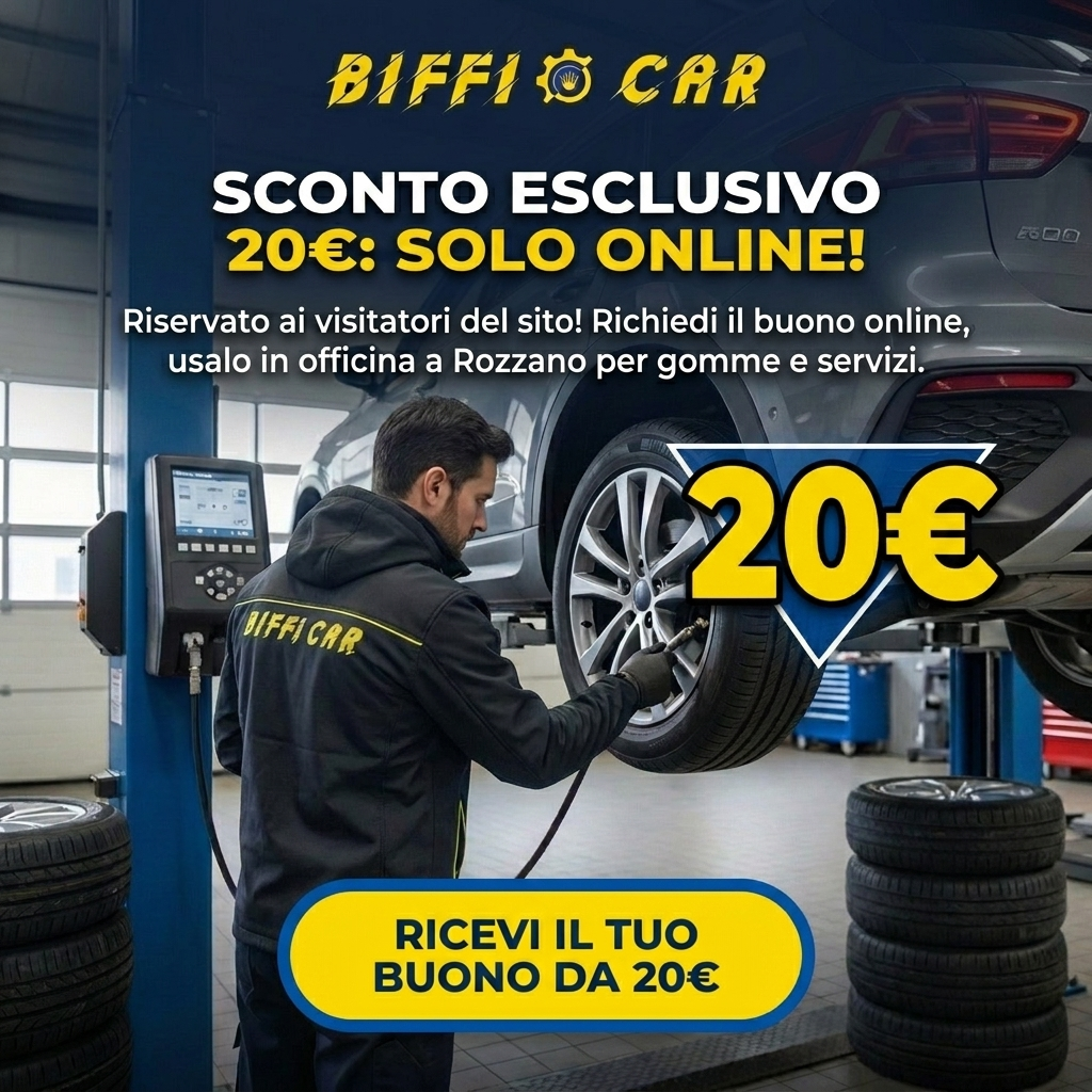 Promozione Biffi Car: 20 euro di sconto per i visitatori del sito